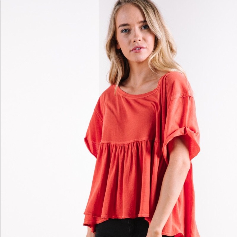 we the free by free people slouchy tunic top